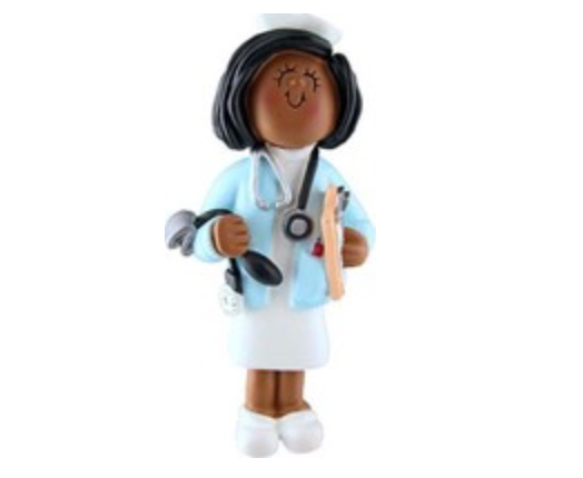 Nurse Ornament - Female