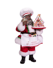 Load image into Gallery viewer, 10.5&quot; Fabriché™  Gingerbread Chef Santa
