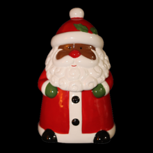 Load image into Gallery viewer, Santa Claus Ceramic Cookie Jar
