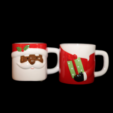 Load image into Gallery viewer, Two Piece Stackable Santa Claus Mug
